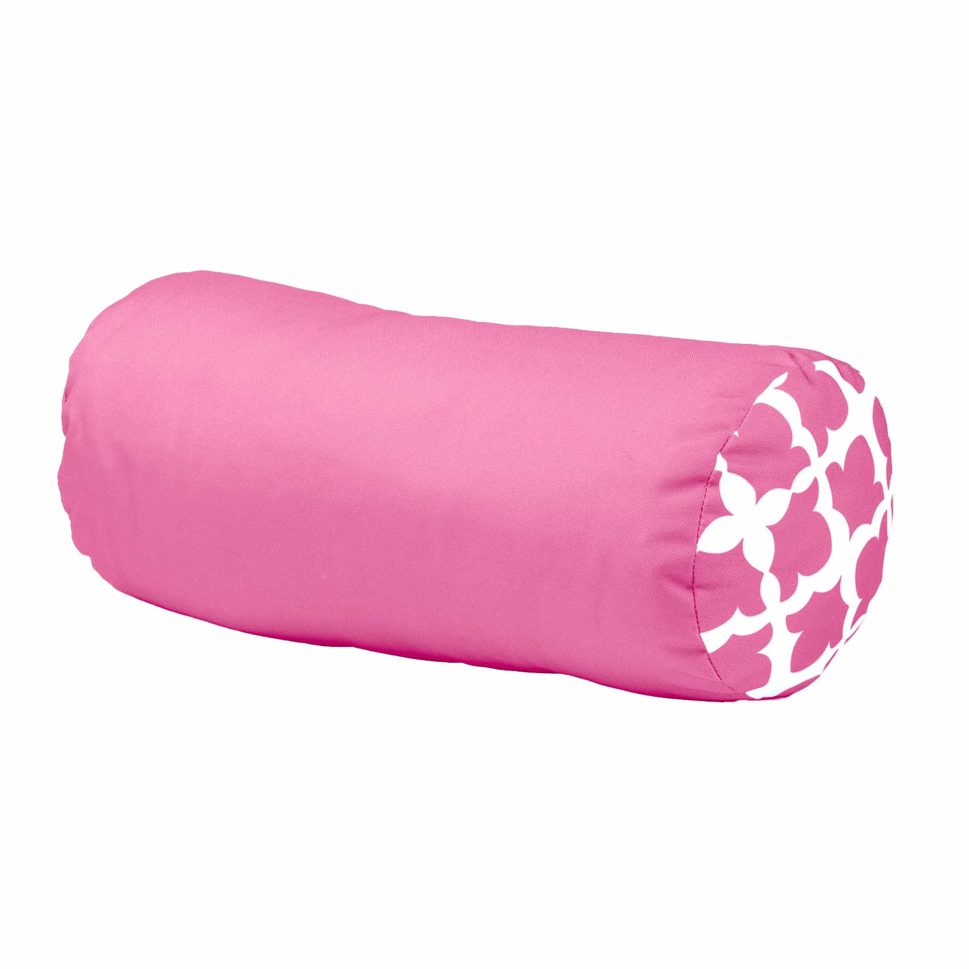 Gardenista Coussin Renforcé de Jardin Extérieur | Patio Fauteuil en Rotin Meubles à Motifs Coussin | Étanche | Rembourrage en Flocons de Mousse Hypoallergénique (Solid/Arabesque Pink)