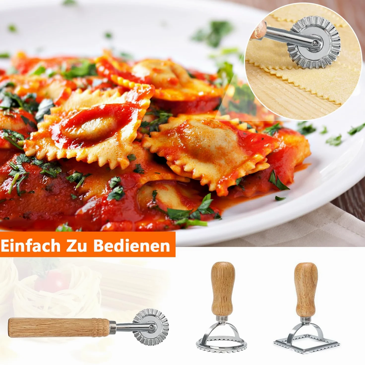 Lot de 12 machines à pâtes manuelles avec support de séchage des pâtes, rouleau à pâtes, planche à gnocchi, emporte-pièces pour ravioli, coupe-pâtes, kit de fabrication de pâtes