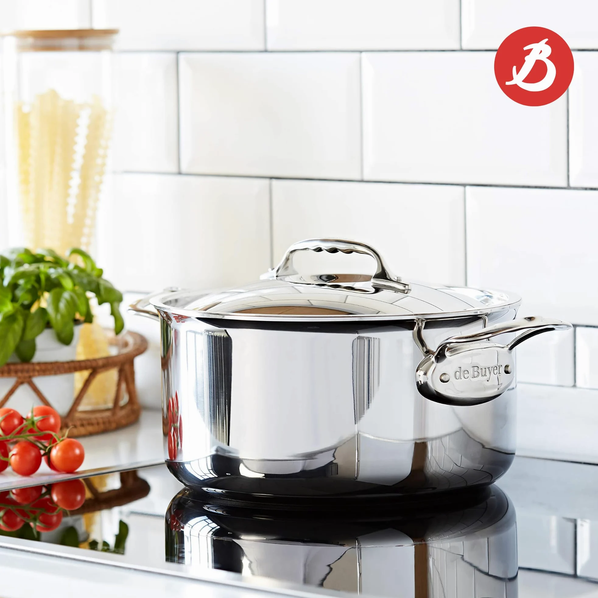 DE BUYER -3709.28 -couvercle inox bombe pr affinityø28