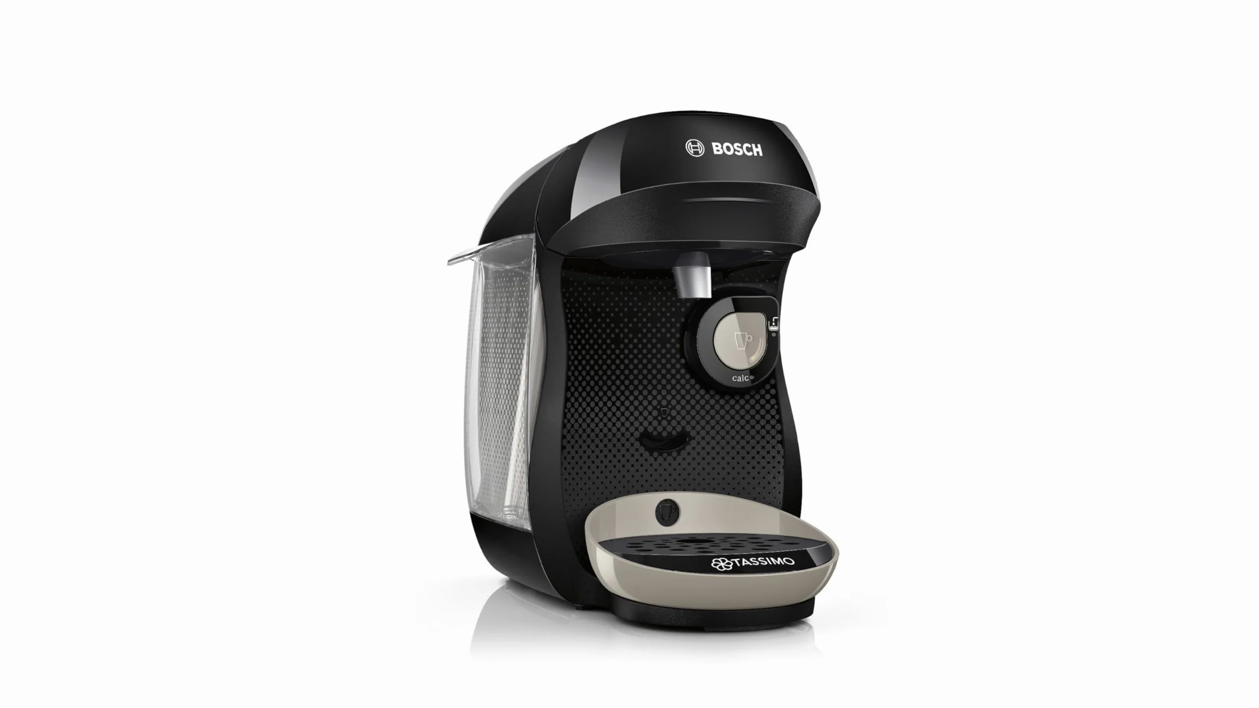 Machine a café - BOSCH - TAS109E - Tassimo Happy - 1400 W - 0,7 L - Creme/Noir