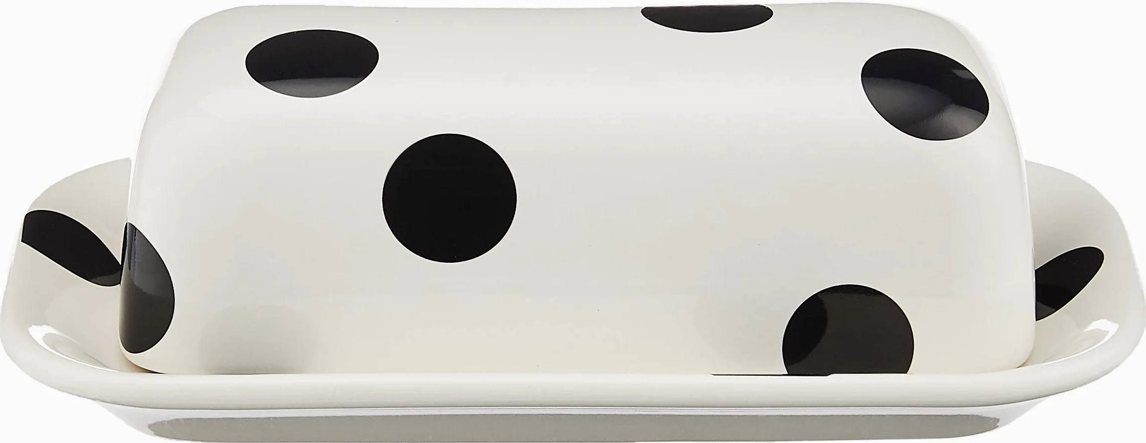 Kate Spade 856724 New York Beurrier recouvert à pois Blanc