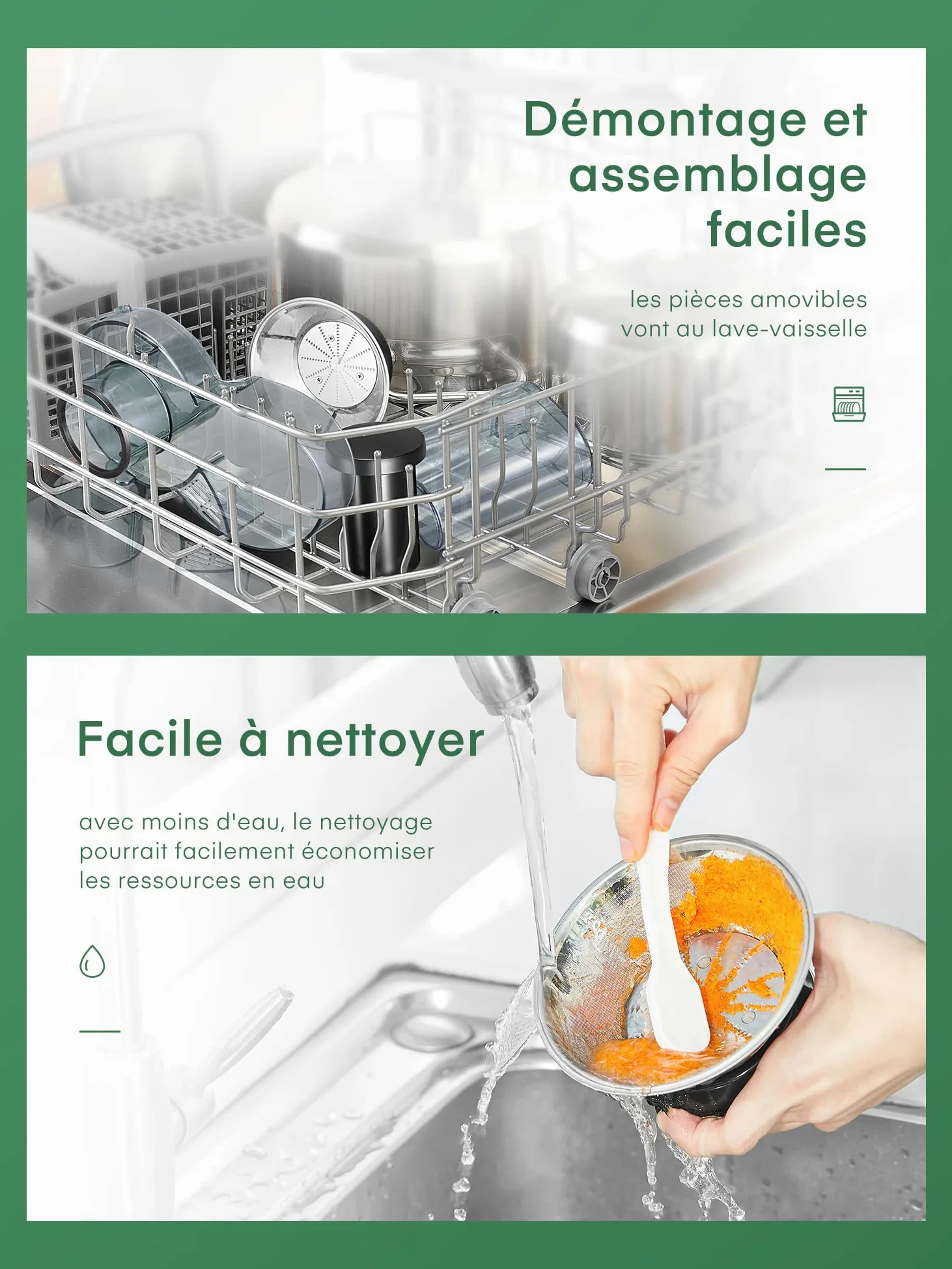 Juilist Centrifugeuse Extracteur de Jus 600W, Acier Inox 304, Fruits et Légumes, Grande Bouche 65mm, 2 Vitesses, Facile à Nettoyer, Brosse & Recette Inclus