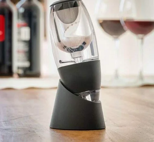 High-Q InnovaGoods Aérateur de vin Décanter Oxygénation Saveur Enhancer Avec support