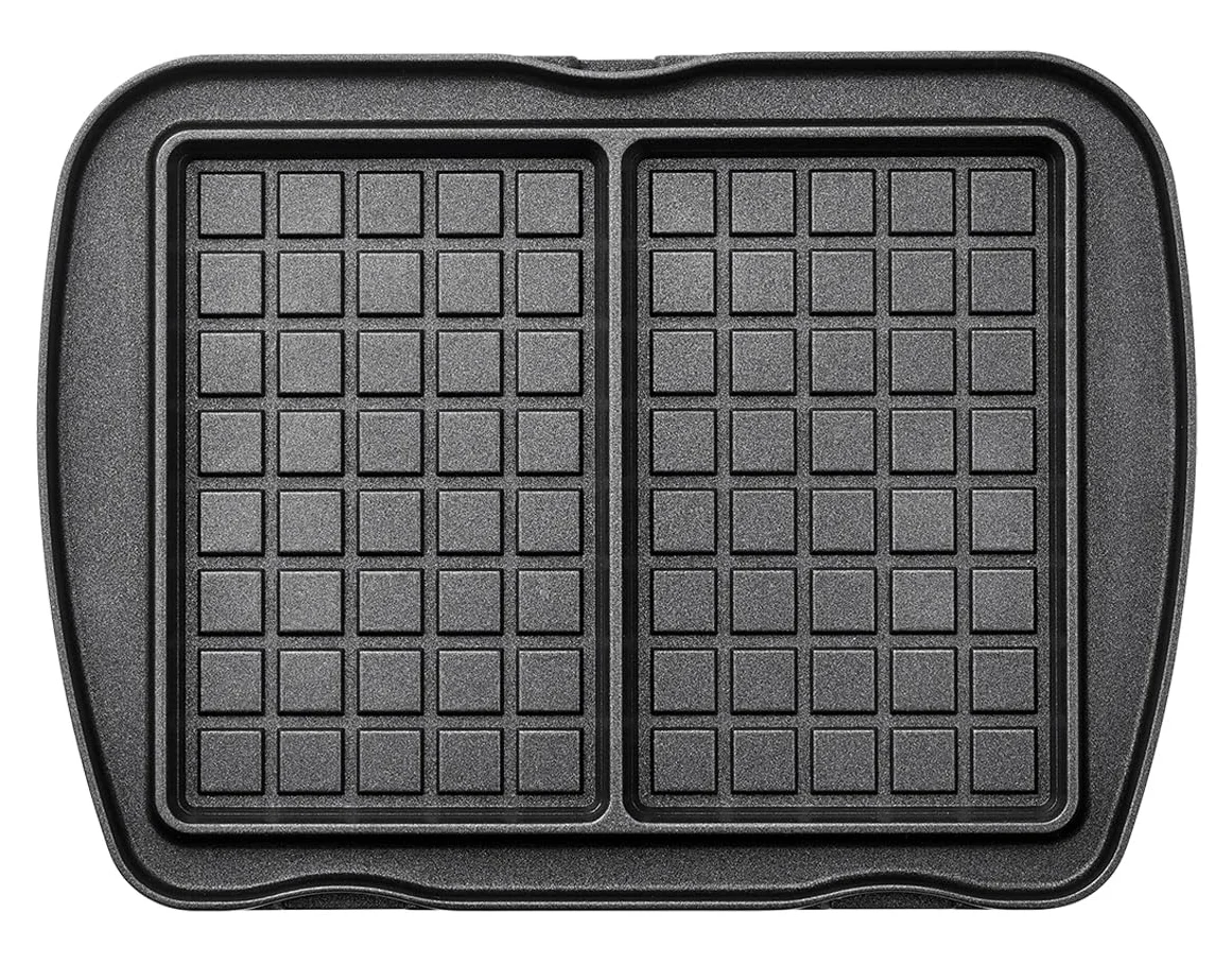LAGRANGE Jeu de plaques Gaufres fourrées, compatible avec tous les gaufriers "Premium", Plaques en fonte d'aluminium, Revêtement antiadhésif double couche, 010142