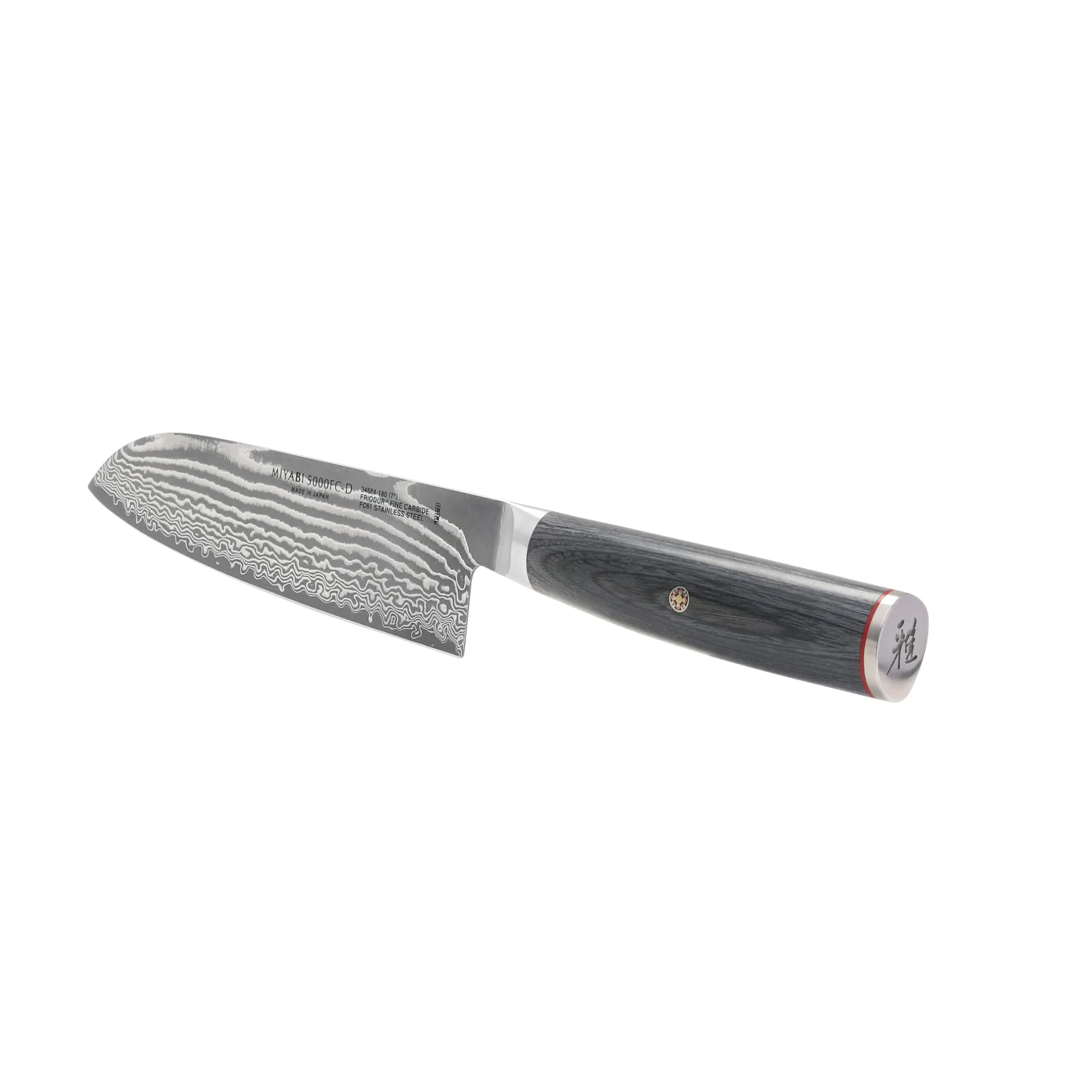 Miyabi 34684-181-0 Santoku 180 5000 FCD, Acier, Brun, 31 x 6 x 3 cm