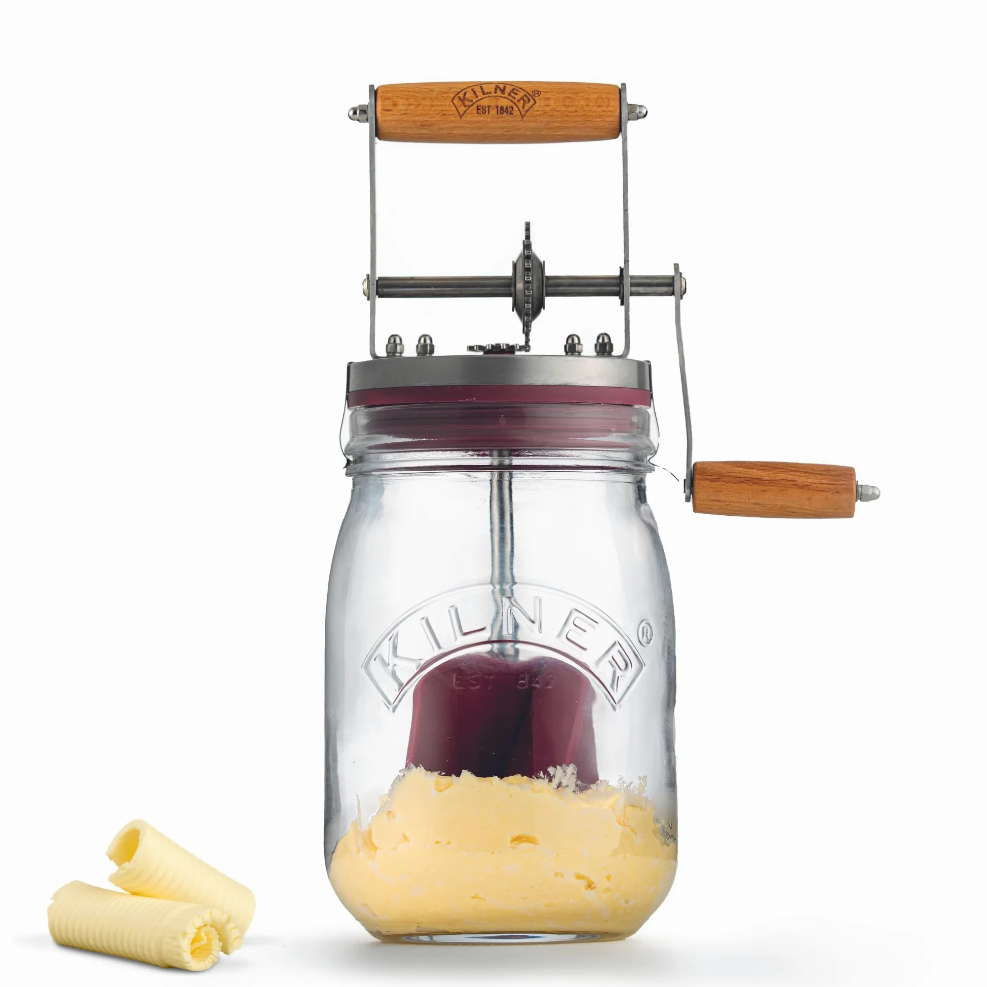 Kilner Baratte à beurre 1L en verre
