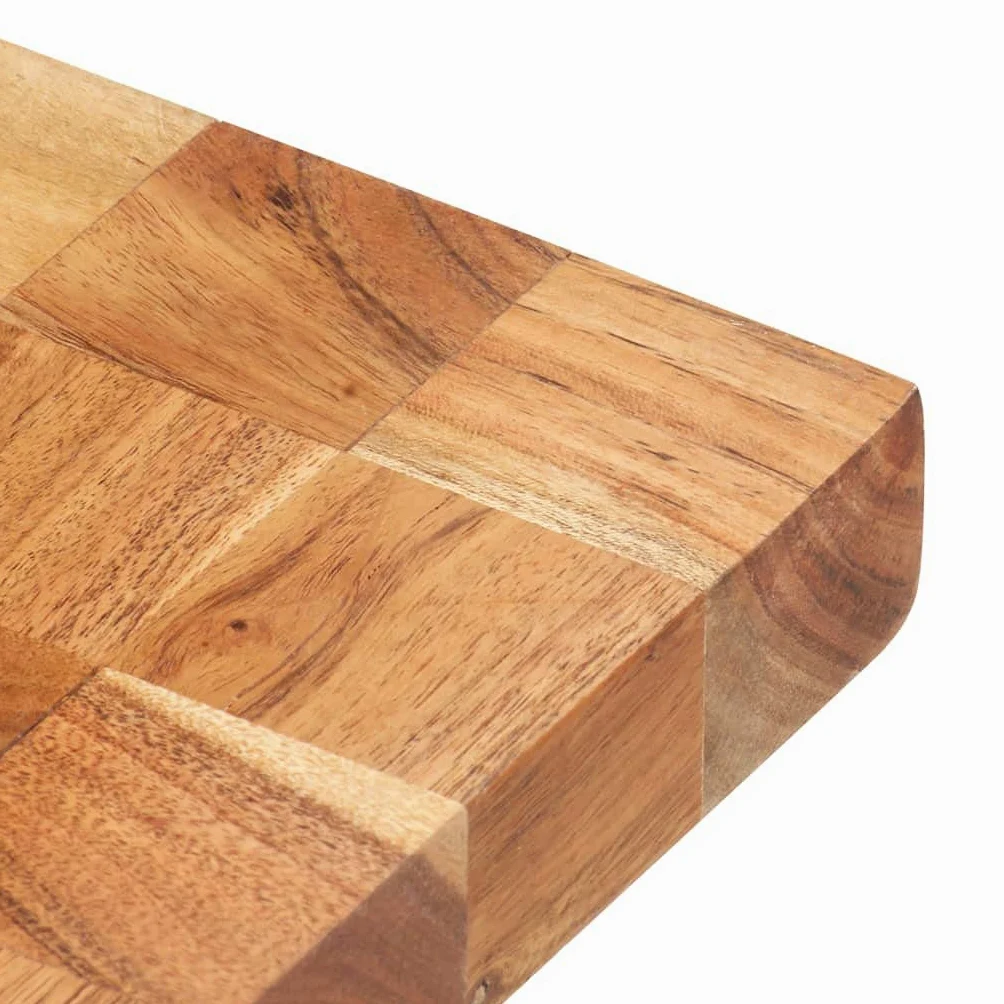 Planche à découper 60x40x3,8 cm Bois d'acacia Massif Arts de la Table & Arts culinaires Brun,286573