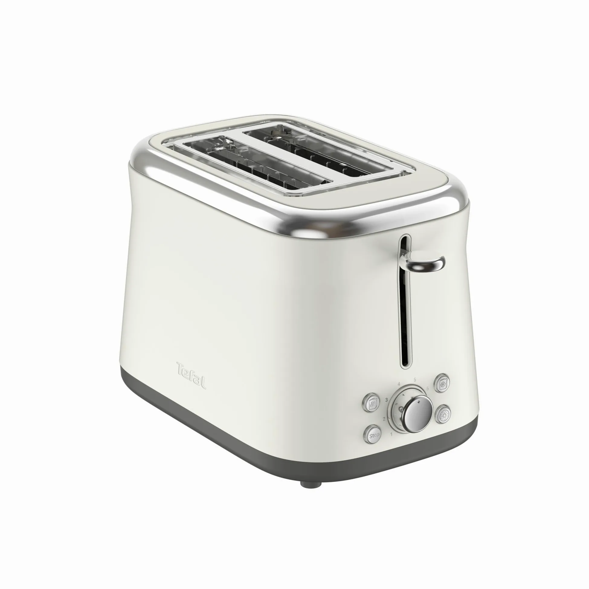Tefal Collection, Grille-pain 2 fentes, Design en acier inoxydable rétro, Levier de surélévation, 8 niveaux de dorage, TT720AE0