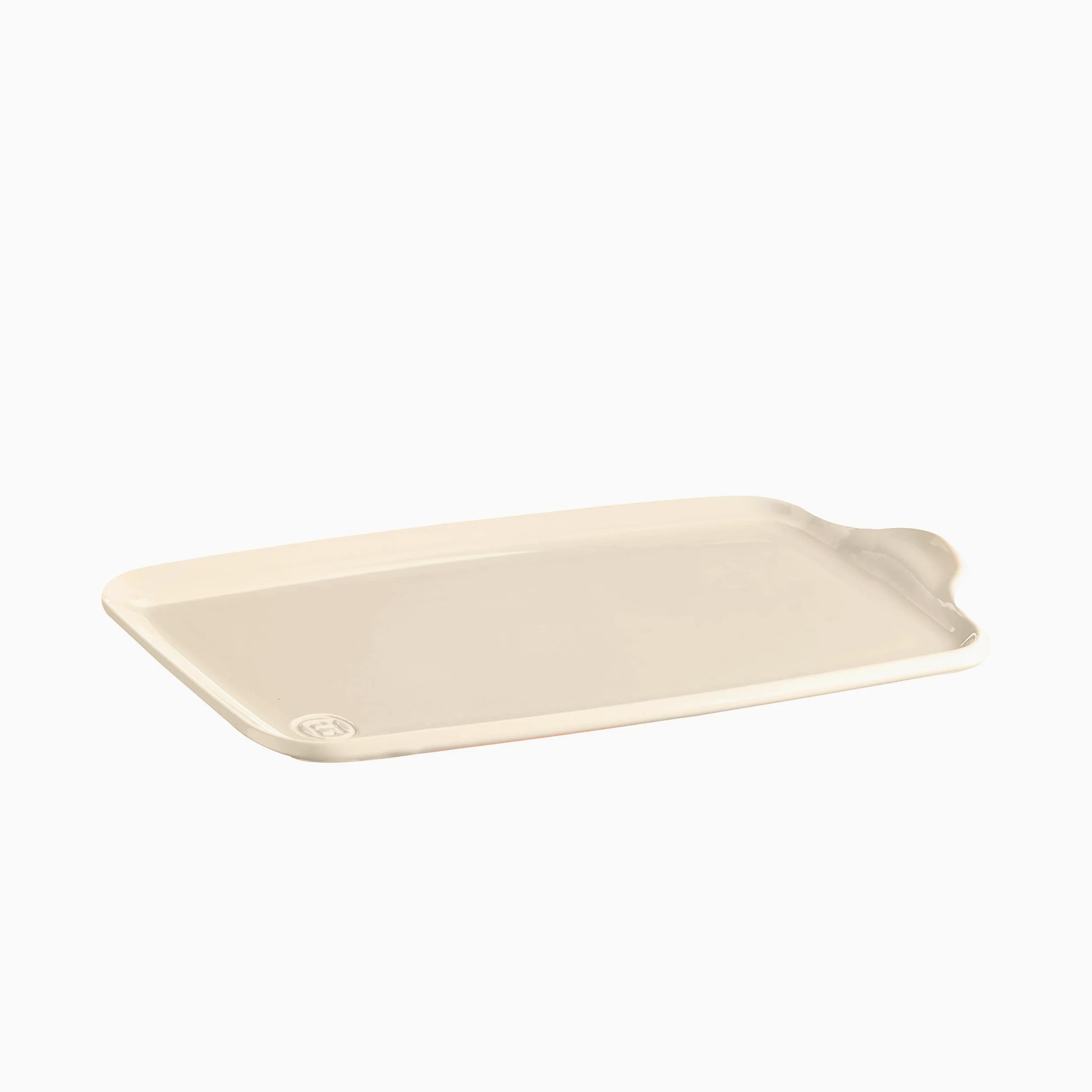 Planche Aperitivo XL/Planche à four/cuisson et service, céramique, rectangulaire 32 x 21 cm, couleur beige Argile