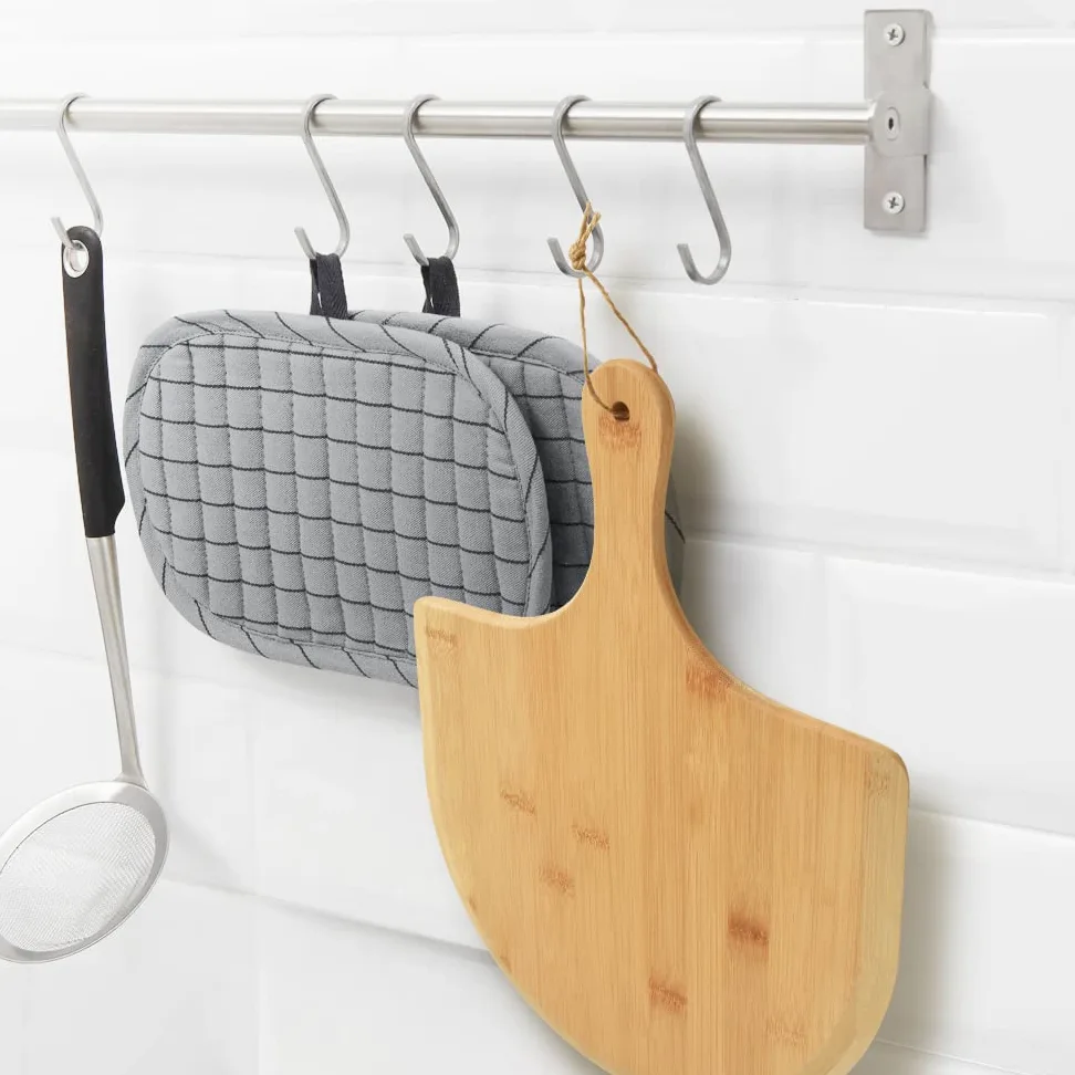 homEdge Ensemble de Pierre à Pizza, Pierre de Cuisson en Cordiérite Ronde Robuste pour Pain, Pizza, Pierre de Cuisson avec Pelle à Pizza pour Four et Grill-33cm (Diamètre)