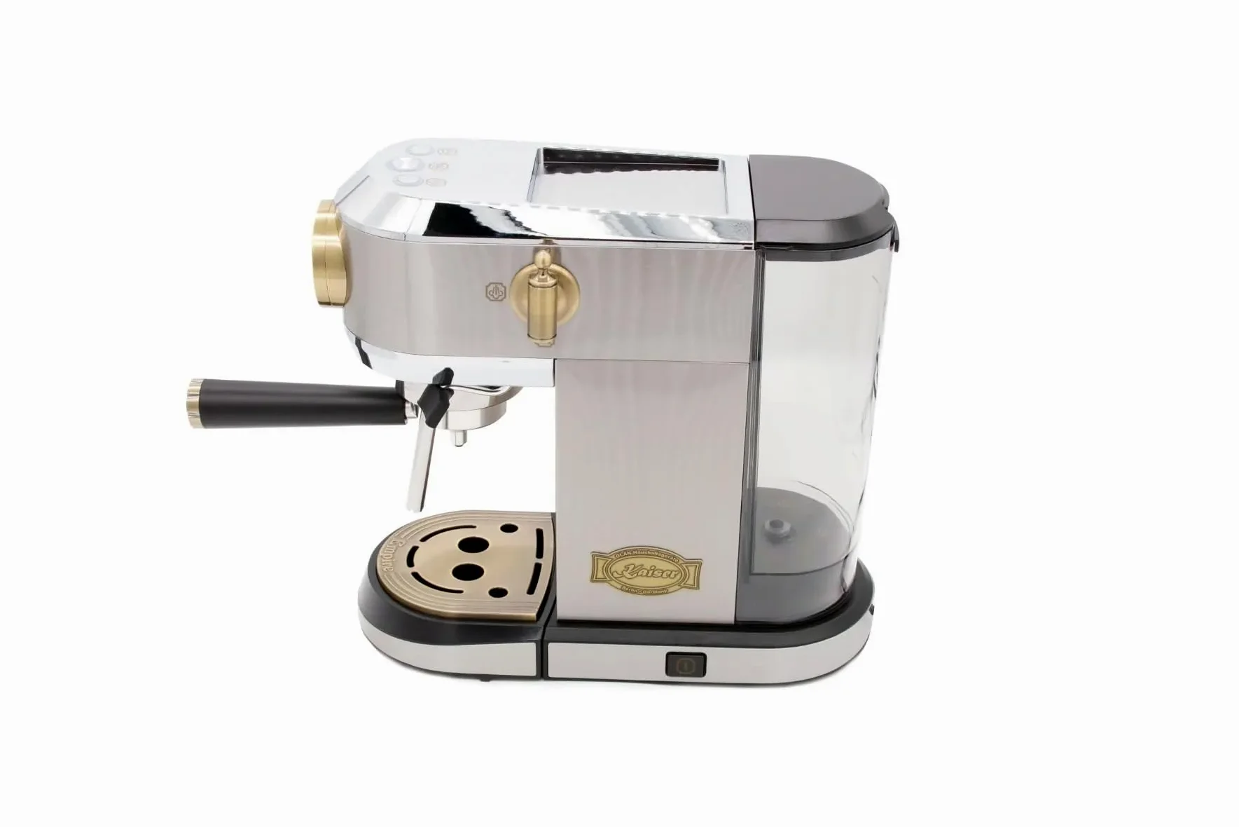 Kaiser KA 2001 R Empire Machine à expresso avec porte-filtre en acier inoxydable 19 bar