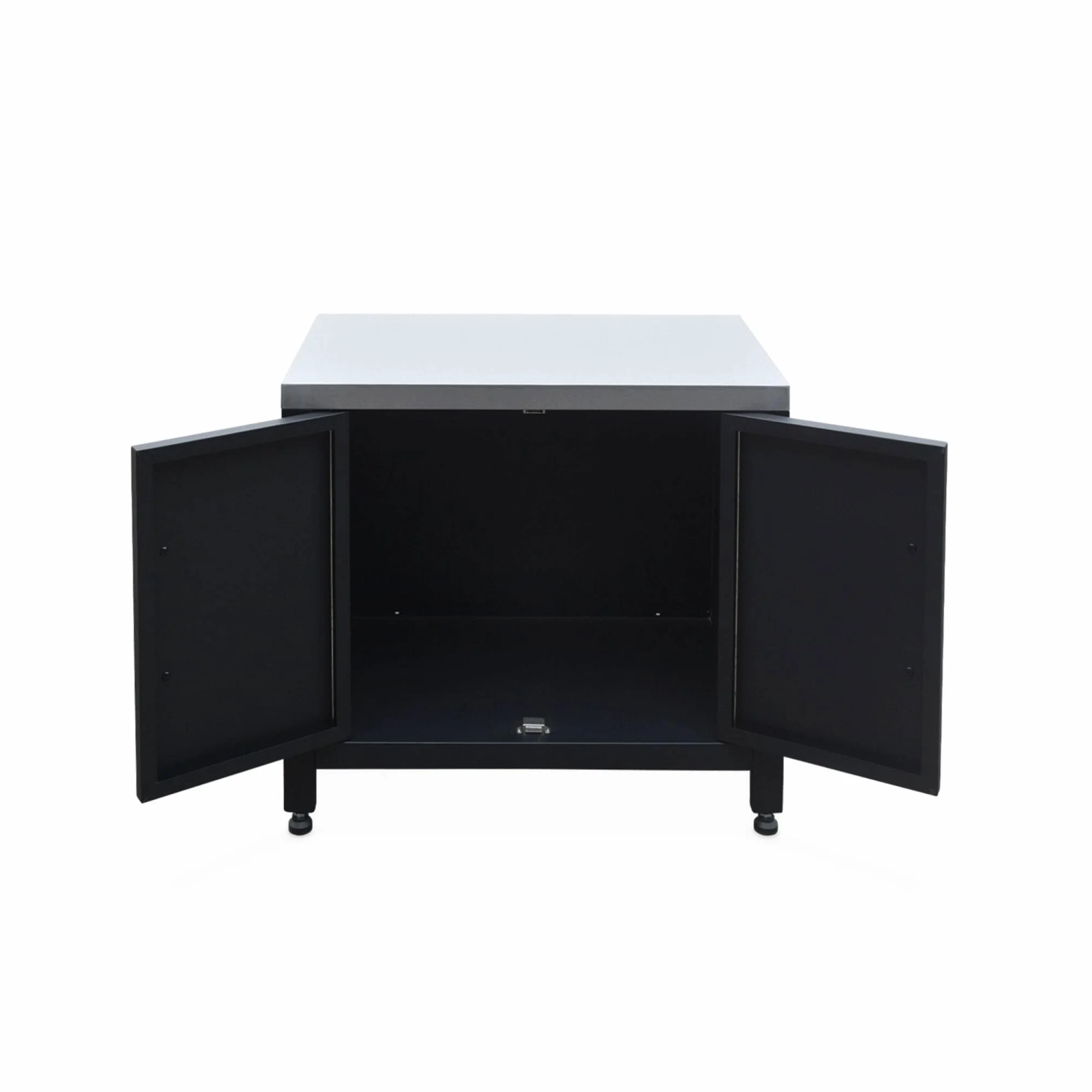 sweeek - Meuble de cuisine extérieure en acier L80cm