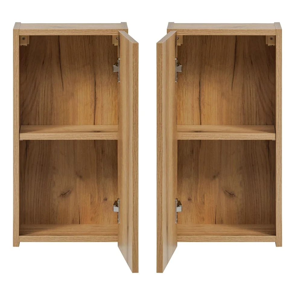 Lomadox Armoire murale de salle de bain, 30 cm, chêne