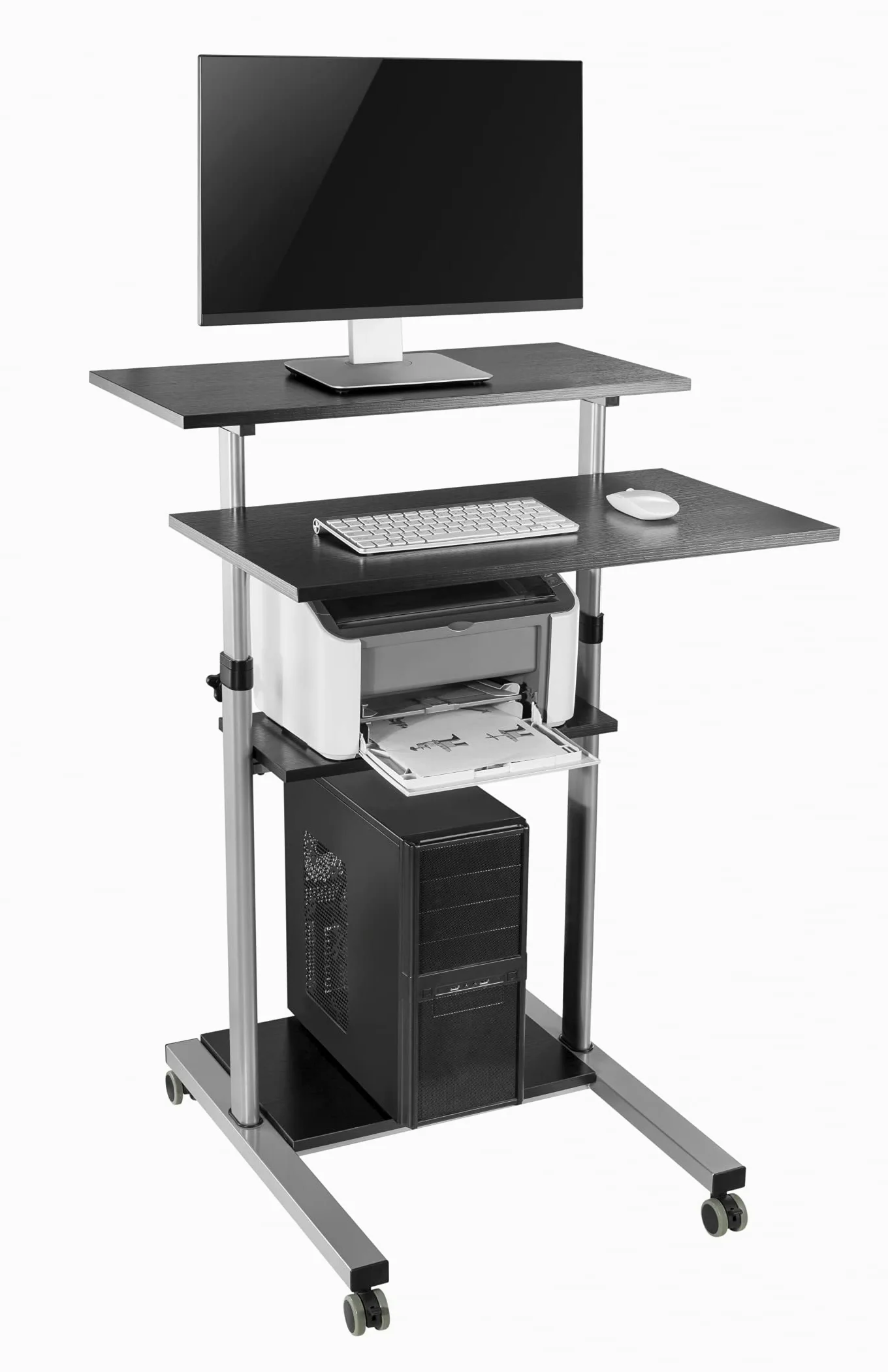 VDD Bureau Assis Debout Table d'ordinateur Portable Poste de Travail - lutrin lutrin - Mobile