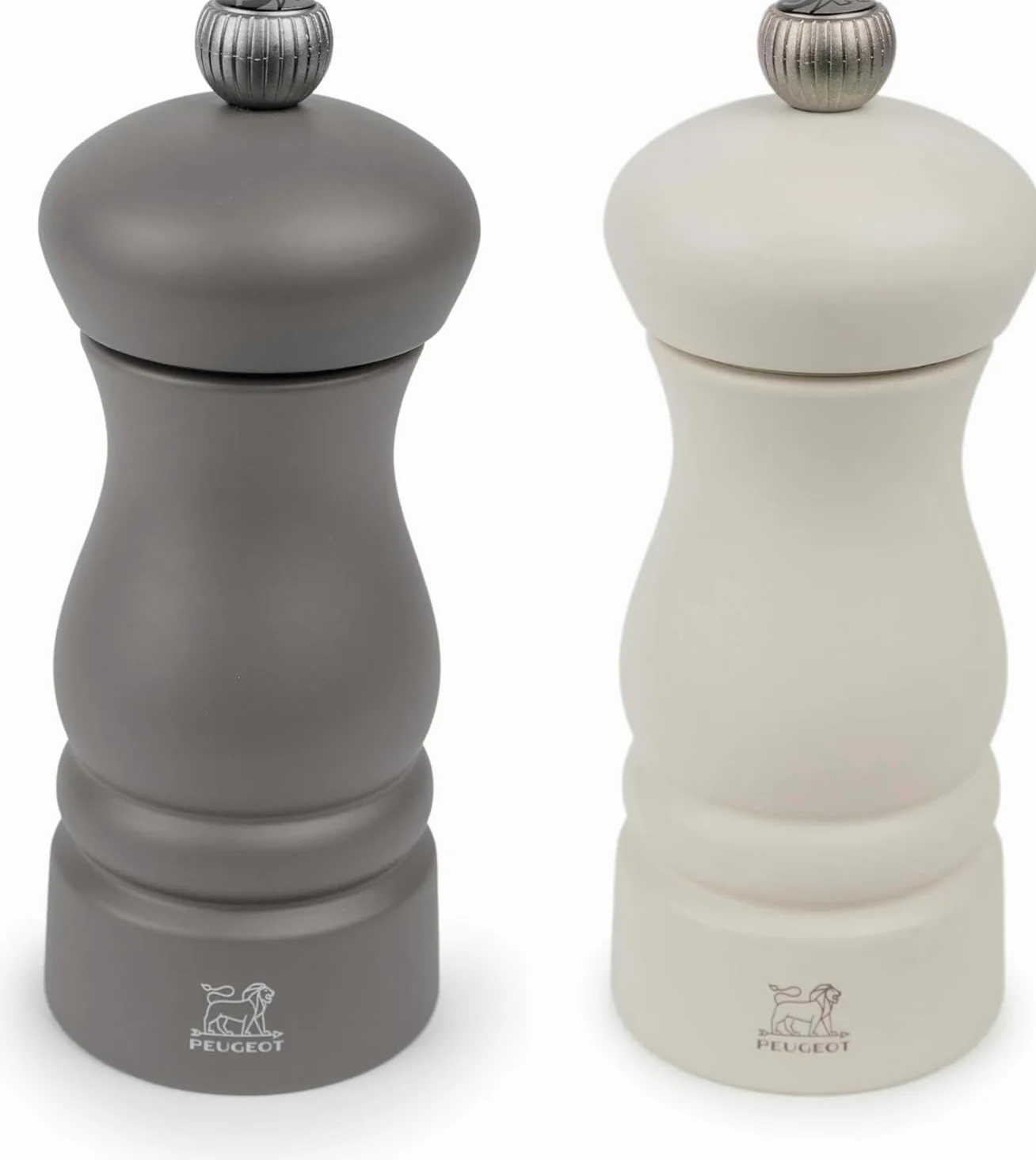 CLERMONT duo mp gris roche +ms Z blanc plume 13 cm