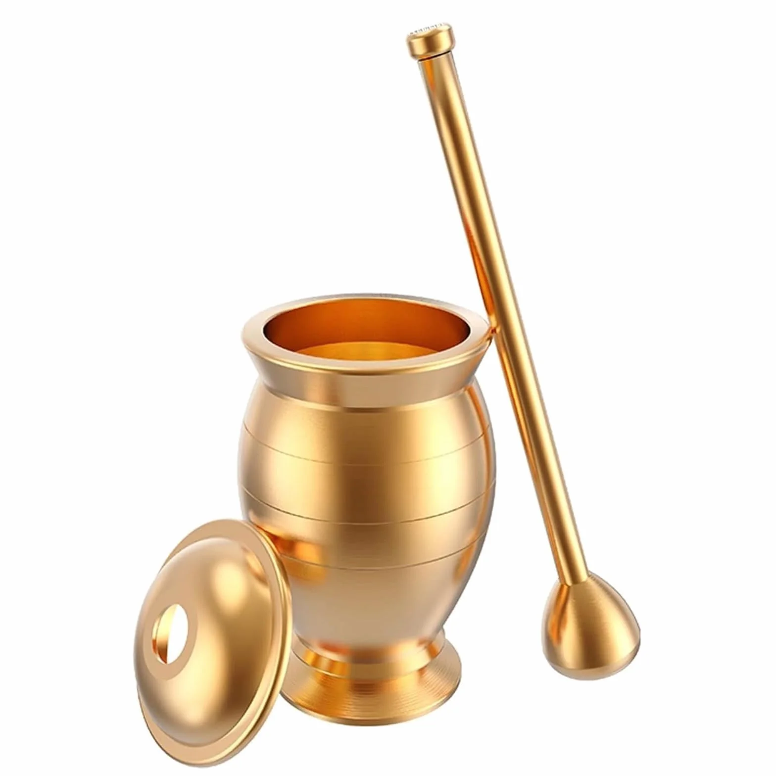 Mortier et pilon pour broyer des herbes et des épices, ustensile de cuisine avec design durable pour la cuisson et le mélange d'échantillons solides