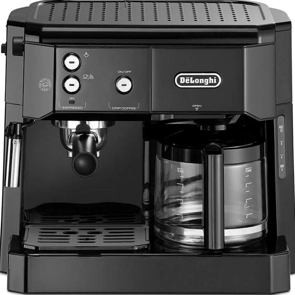 De’Longhi Cafetière Expresso Combiné Noir 1750W BCO416.1FR