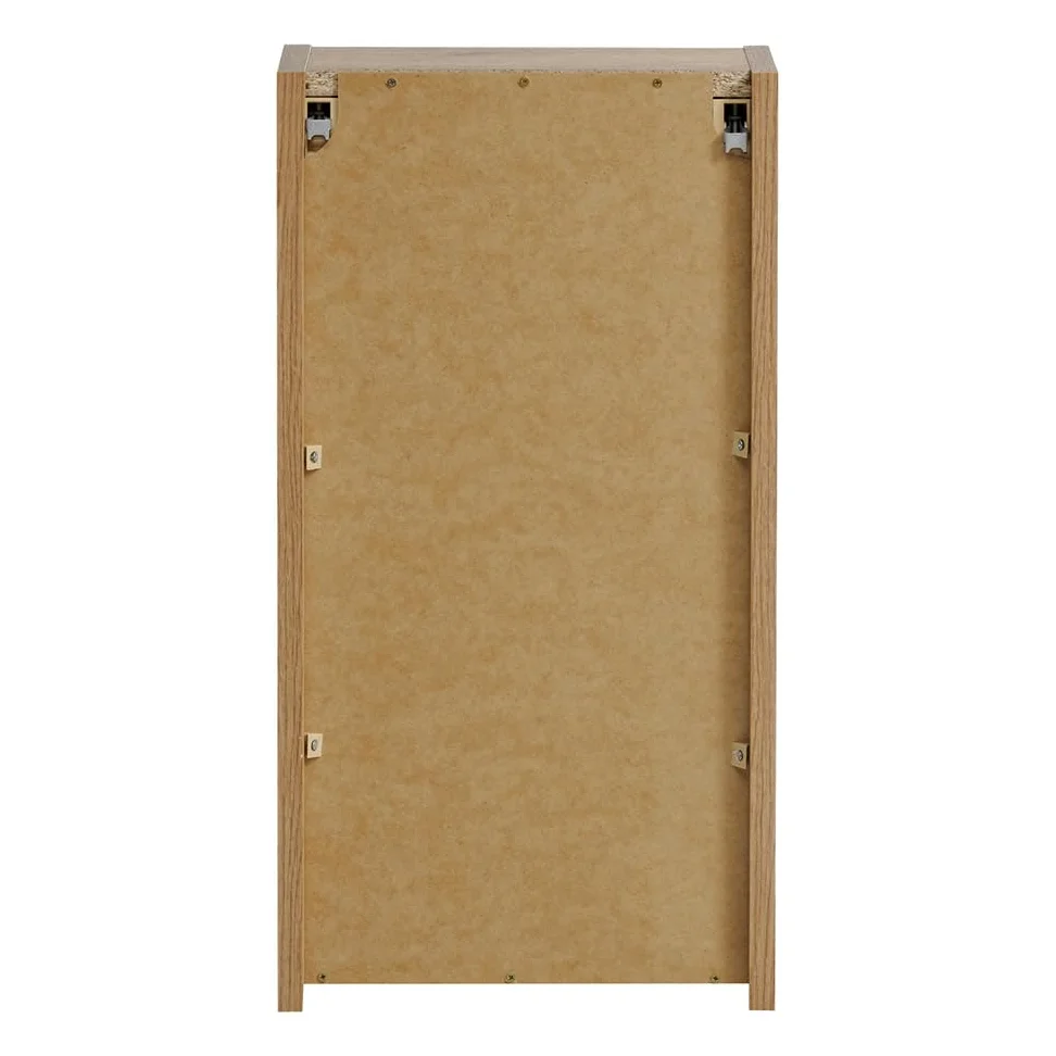 Lomadox Armoire murale de salle de bain, 30 cm, chêne