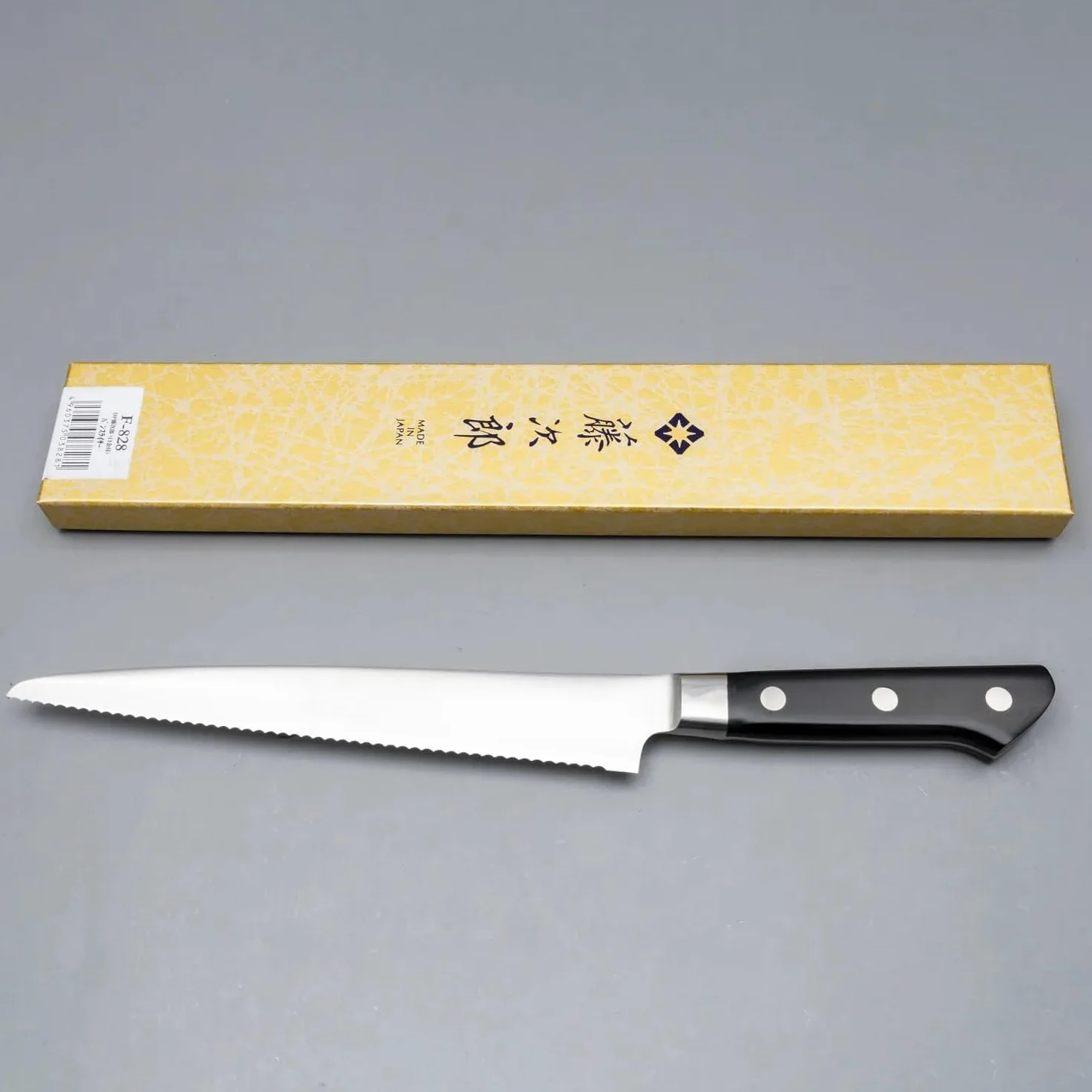 Tojiro interruption en alliage d'acier de cobalt (avec bouchon) S?rie trancheuse ? pain 215mm F-828 (japan import)