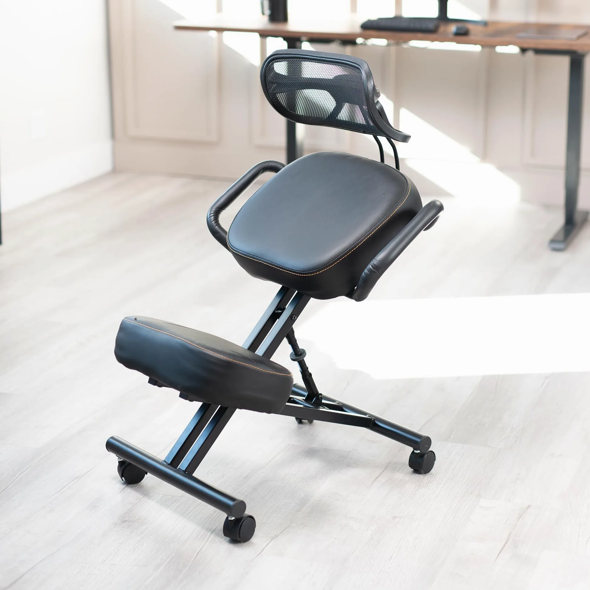 Fauteuil à genoux VIVO DRAGONN DN-CH, métal, noir, taille unique
