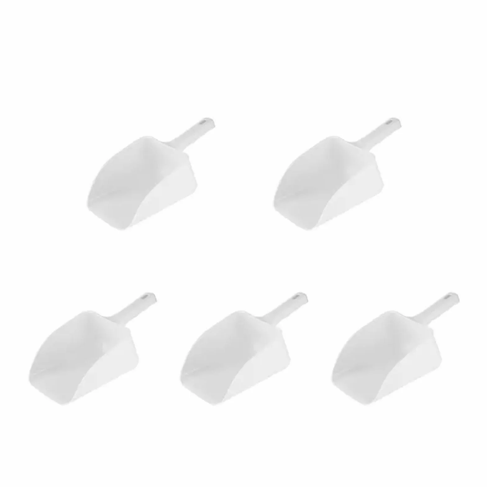 Cuillère à dessert en acier inoxydable, Cuillère à glace 1/5 pièces multicolore(Medium 5pcs)