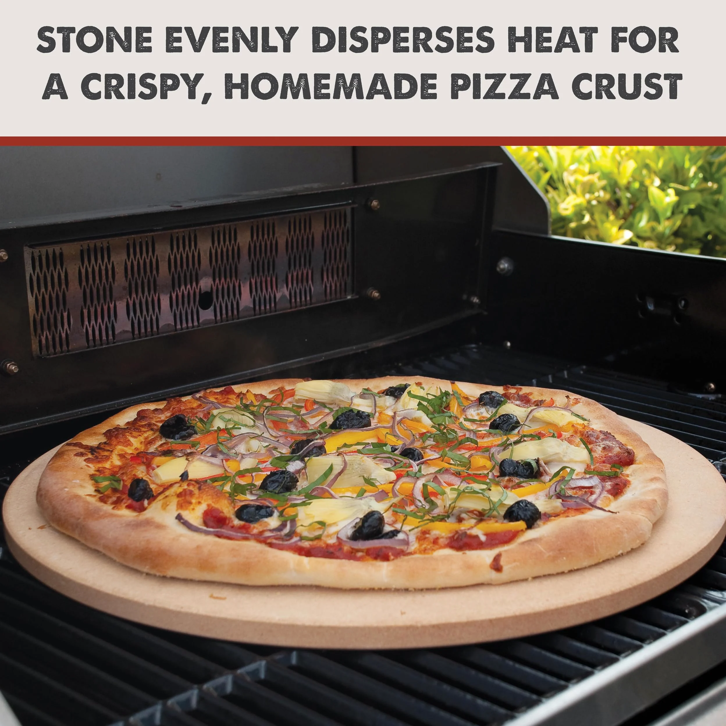 Pierre à pizza pour four - Avec pelle à pizza en bois - Pierre pizza en cordiérite - Pour une base croustillante et une juteuse