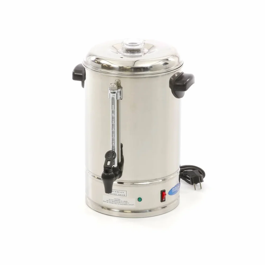 Maxima Cafetière 10L, 80 Tasses, Filtre à Café Amovible en Acier Inoxydable - Professionnel - Cafetière - 10 Litres