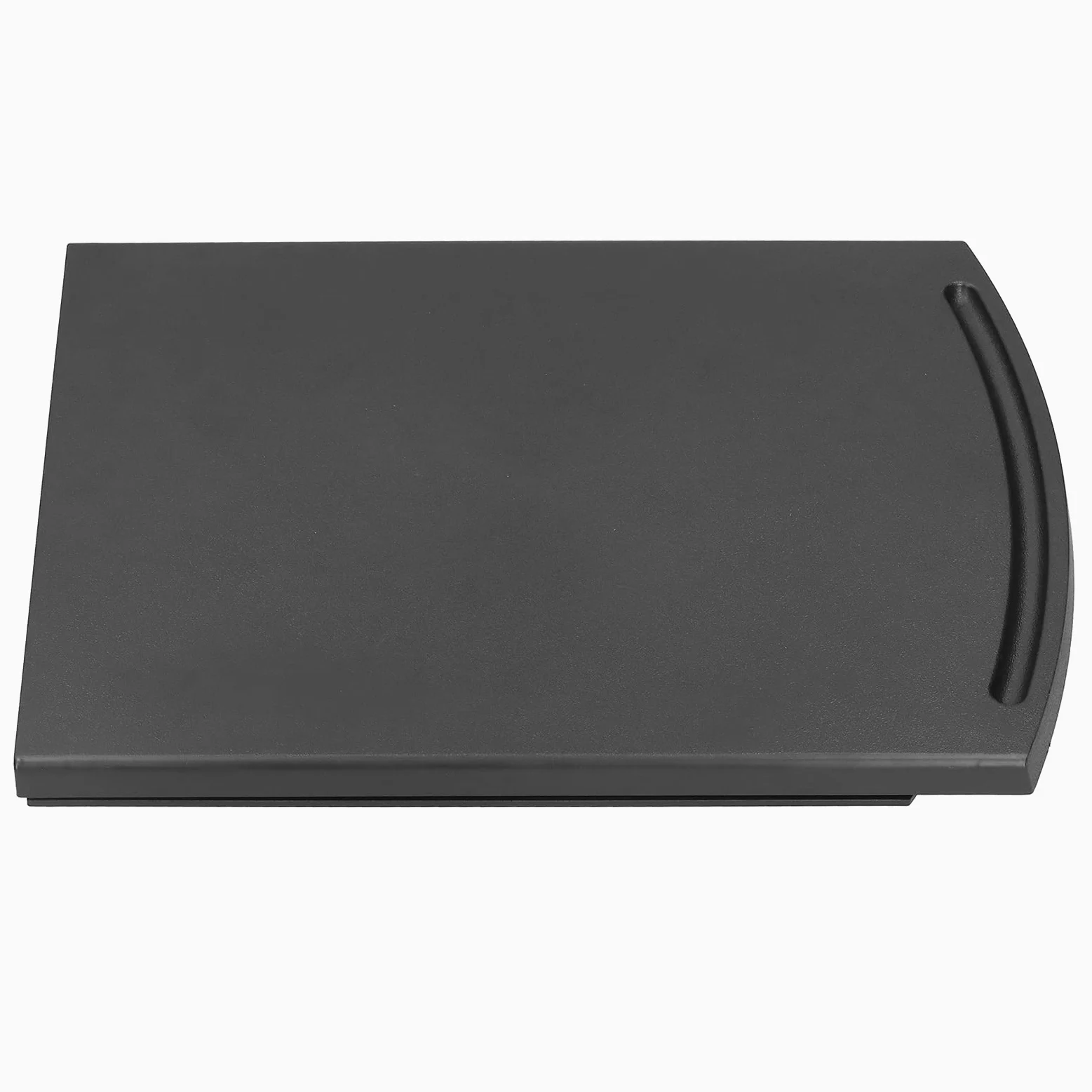 Tapis de Plateau Coulissant pour Machine à café, Support Mobile pour Appareil de Cuisine, Accessoire de Machine à café, Passe au Lave-vaisselle, Plateau de Retour en Noir