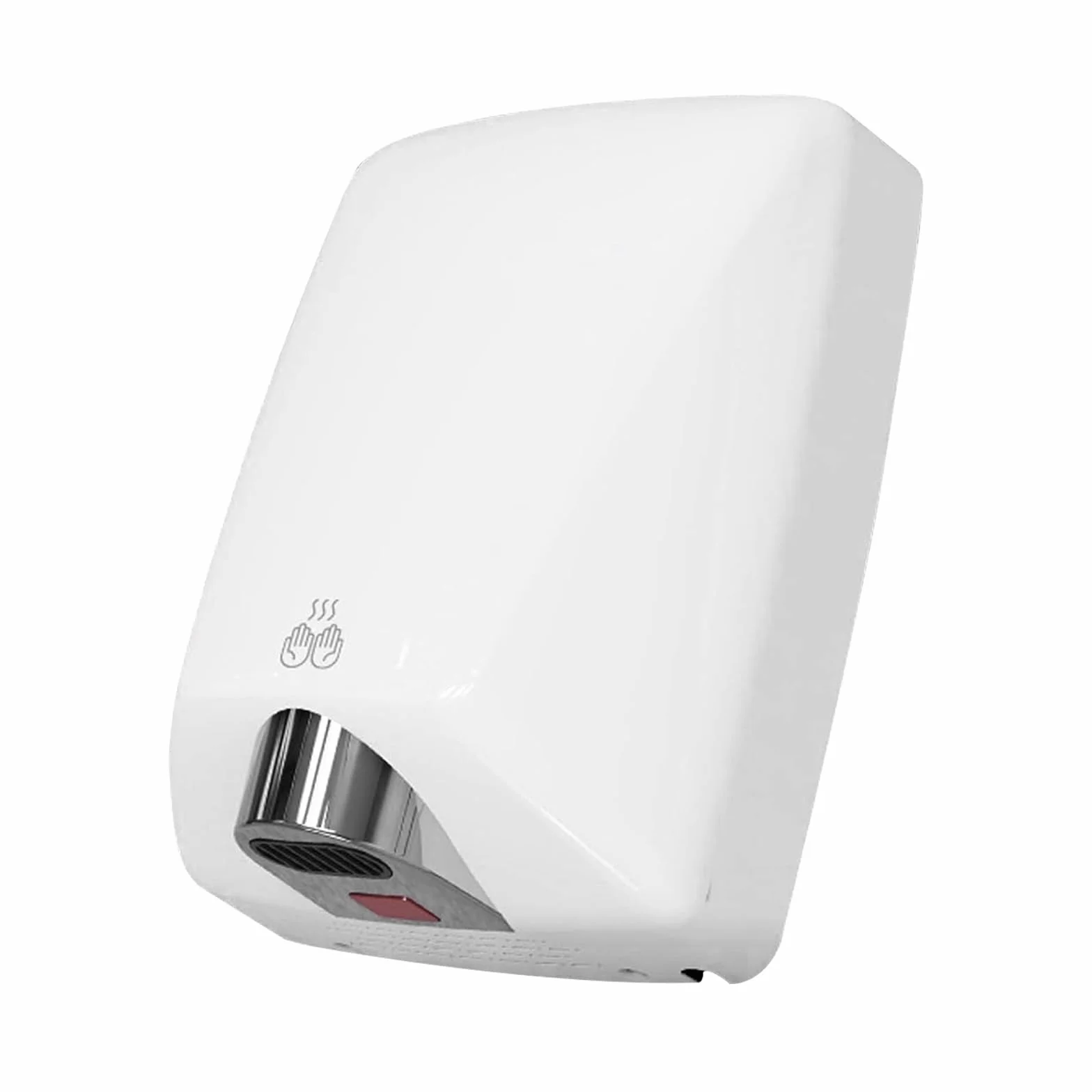 Sèche-Mains, Seche Main Électrique 1600 W 7-13 Secondes pour Sécher Sèche-Mains Automatique pour Montage Mural avec Capteur de Température et Capteur Infrarouge pour Cuisine Toilettes